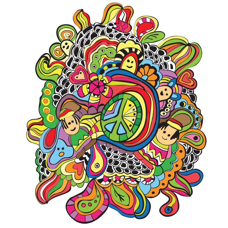 Doodles - Vector Illustration stock illustration