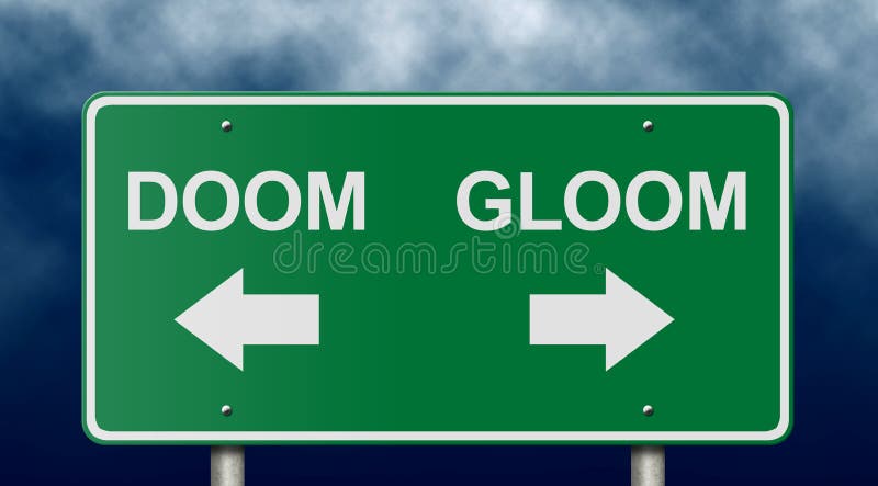 Doom and Gloom Road Sign