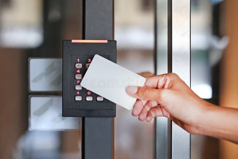 Door access control stock photos Door access control stock photos