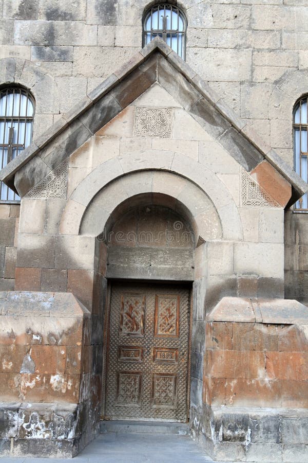 The door of church