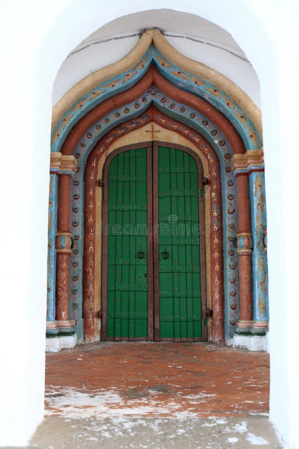 Door of convent of the Intercession