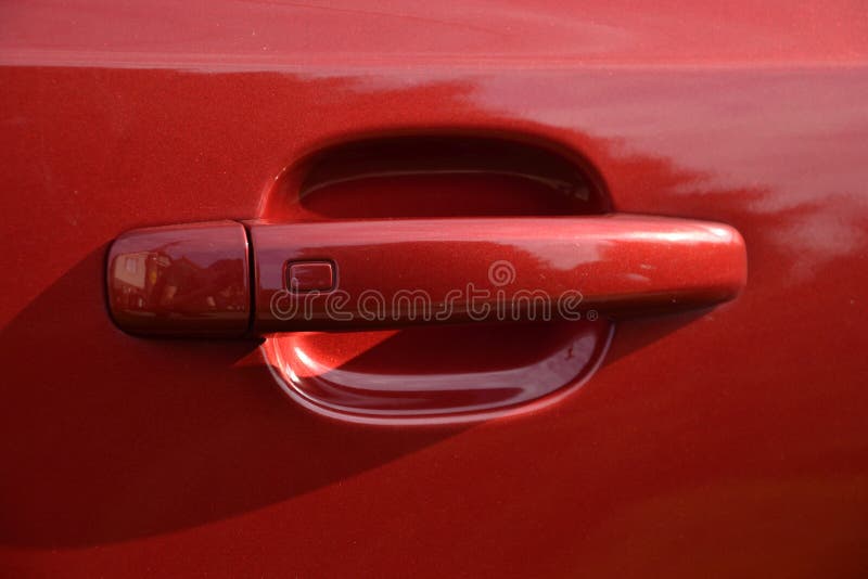 Close Up of a Car Door Control Panel Buttons Stock Image Image of