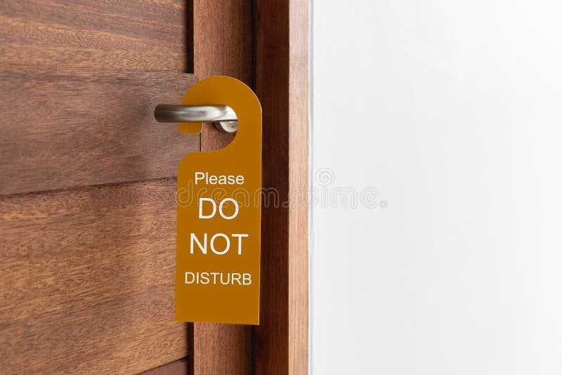 Hotel "Please Do Not Disturb" Door Sign Club "Please Make Room" Door Tags 