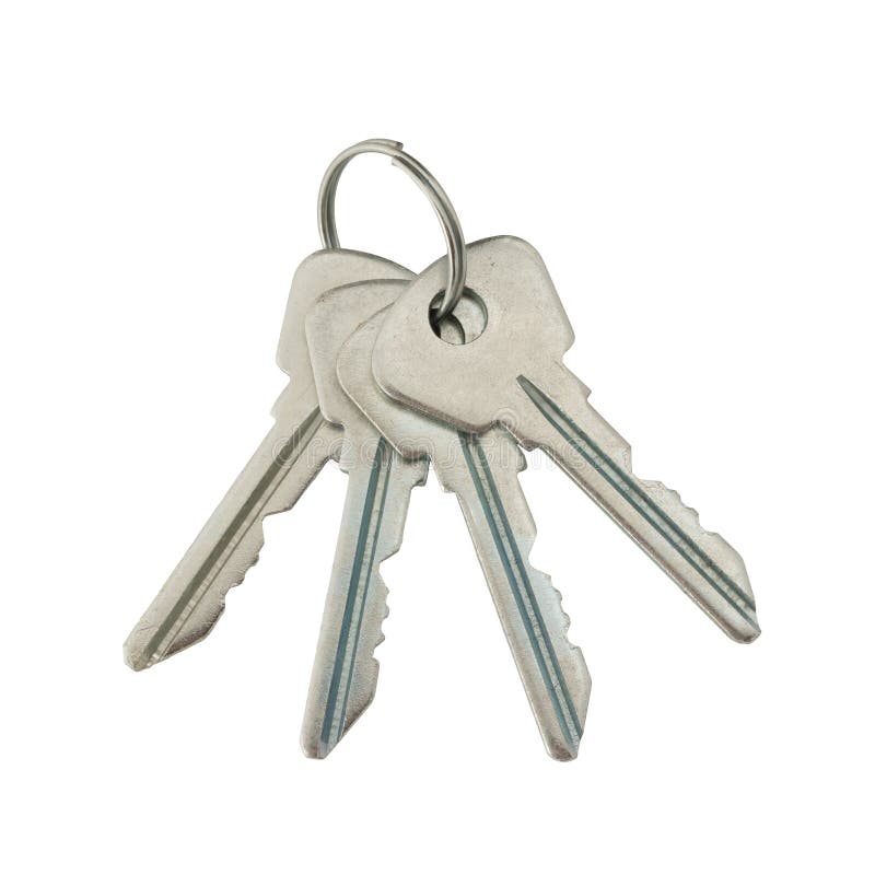 Door keys stock photo. Image of safety, home, silver - 36139338