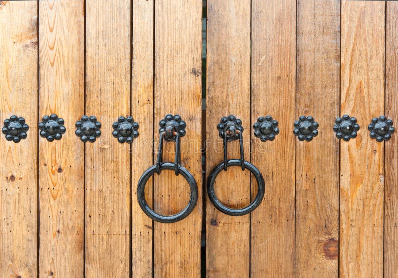 Door knob in Korean style stock image. Image of door 24309539