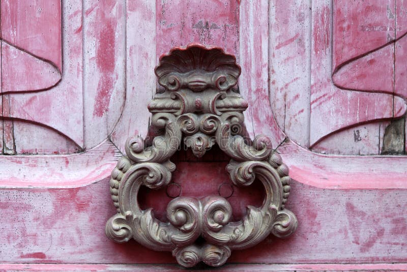 Door knoker royalty free stock photography