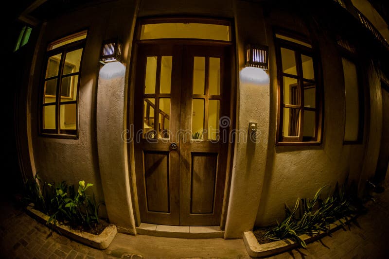 The door at night stock photo. Image of entrance, luxurious 72887886