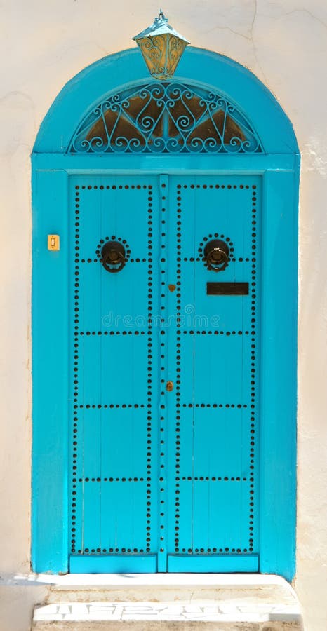 Door of Sidi Bou Said. La Gulett, Tunisia