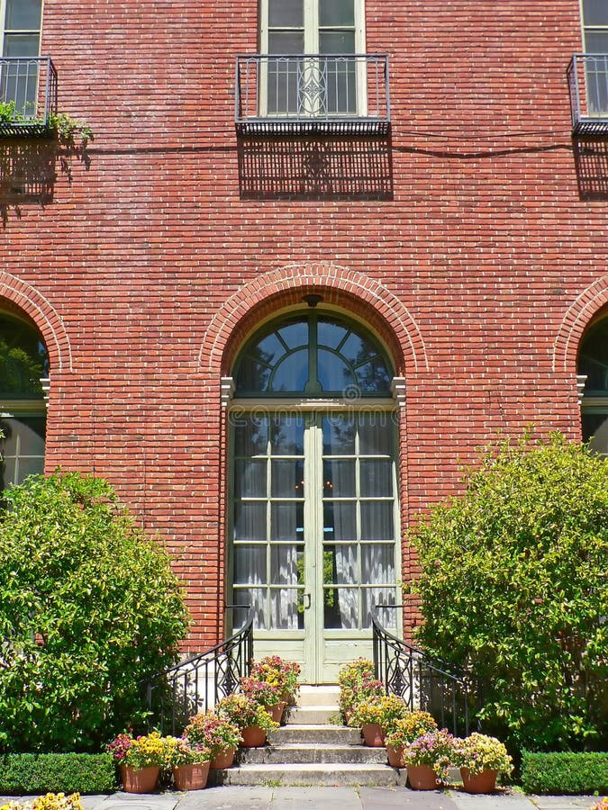From a house side. Pillar column garden stock images, royalty-free photos and pictures