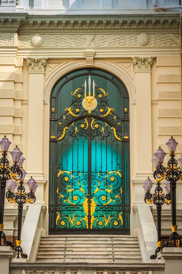 The Doors of Grand Palace Bangkok Thailand Stock Image Image of doors