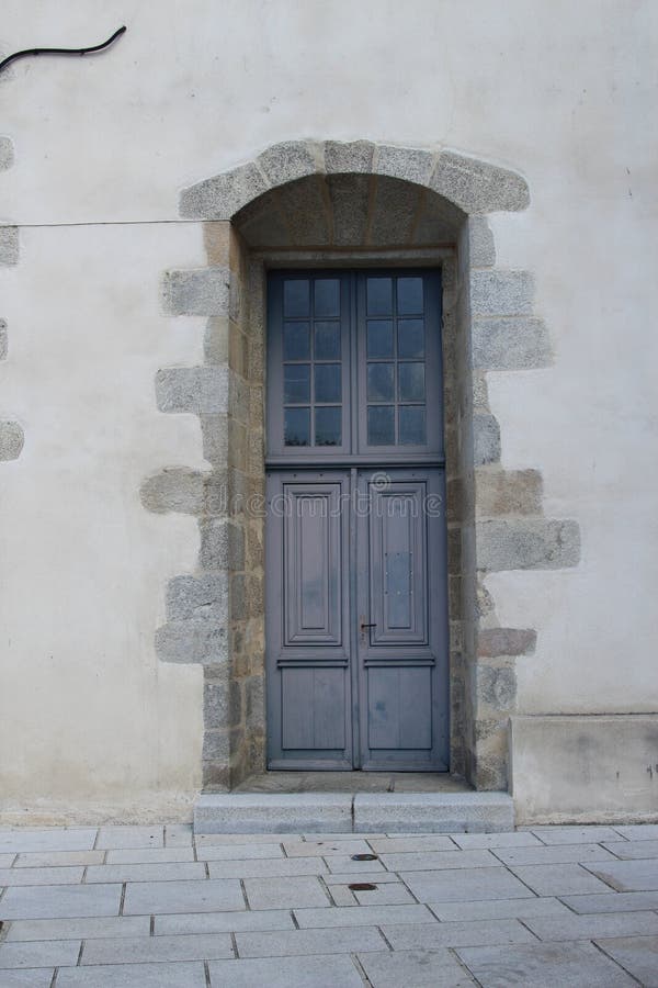 Doorway on cobbled street