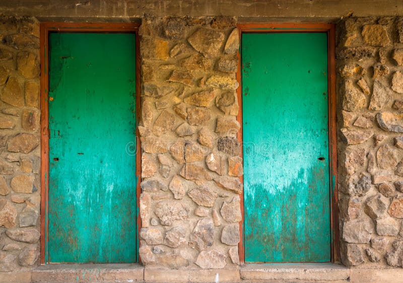 Doorways stock image. Image of entry, colorful, classic 60130705