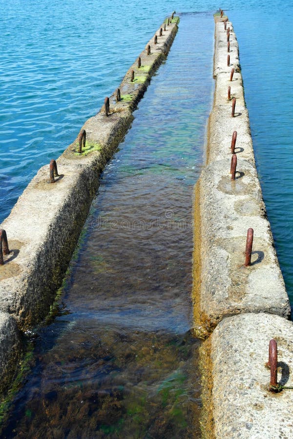 dopo la strada al mare immagini stock libere da diritti dopo la strada al mare immagini stock libere da diritti
