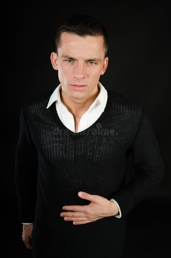 Dor e desespero foto de stock