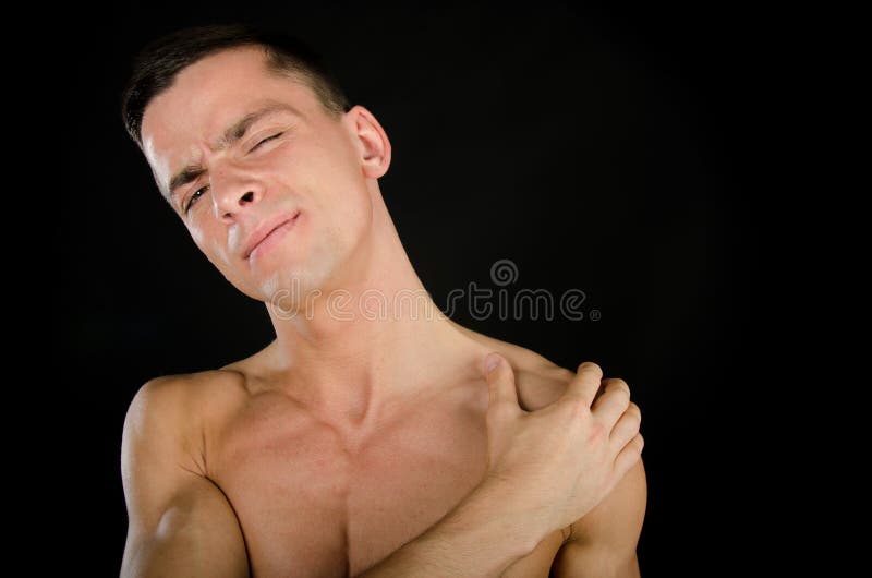 Dor e desespero Indivíduo novo triste imagens de stock