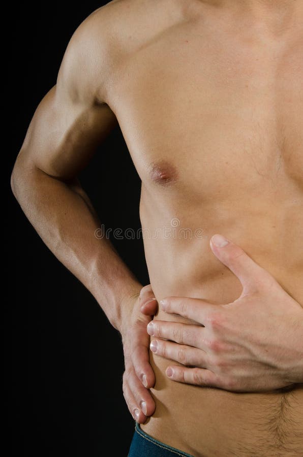 Dor e desespero Indivíduo novo triste imagens de stock royalty free