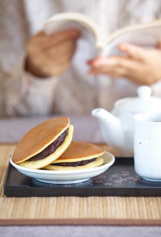 Dorayaki Japanese Pancake Dessert Stock Image Image of dorayaki, cake