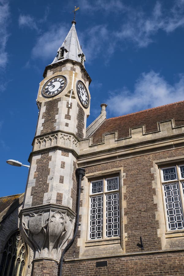 Dorchester Corn Exchange in Dorset Stock Photo Image of sights