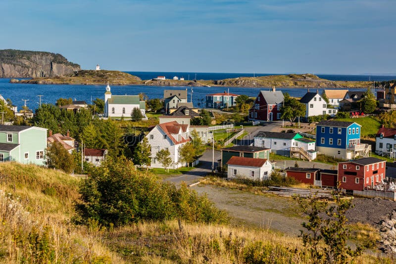 The colorful fishing village of Trinity, Newfoundland, Canada. The colorful fishing village of Trinity, Newfoundland, Canada.