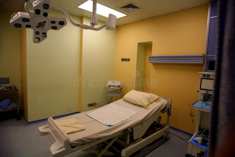 Dormitorio de la cama de hospital