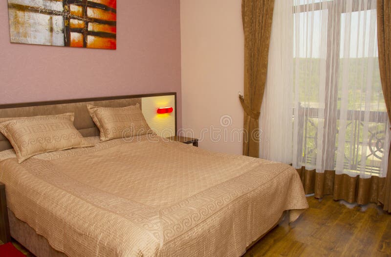 Dormitorio moderno de lujo del estilo imagenes de archivo Dormitorio moderno de lujo del estilo imagenes de archivo