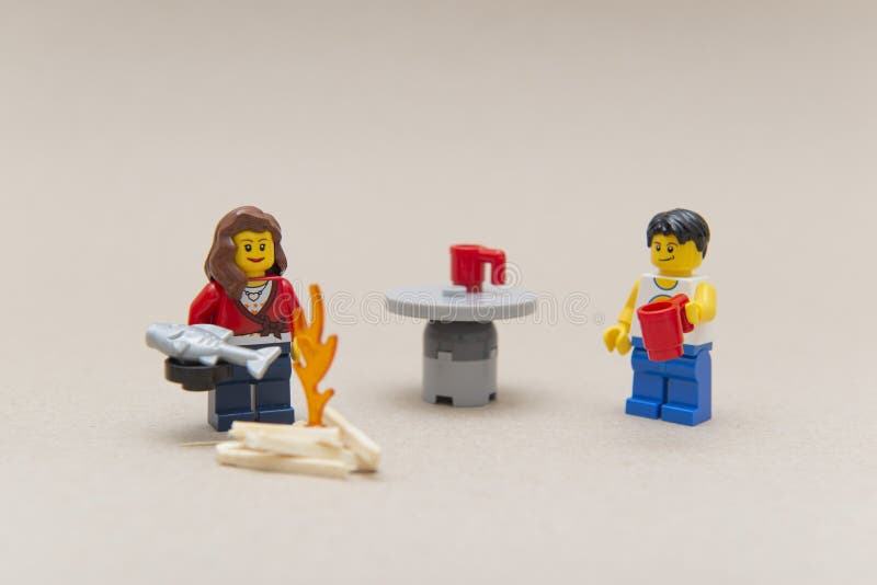 Lego Minifiguras hembra y macho Niños, 