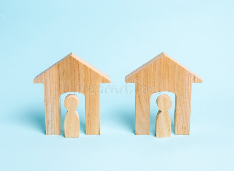 Two wooden houses with neighbors. Two neighbors. Good neighborhood, district. Communication, communication between two people and houses. Houses in the village. Two wooden houses with neighbors. Two neighbors. Good neighborhood, district. Communication, communication between two people and houses. Houses in the village