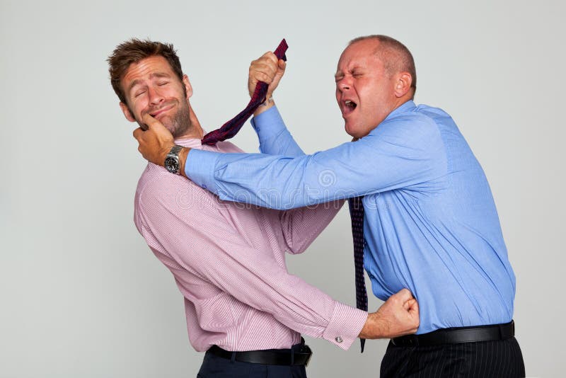 Dos Hombres De Negocios Que Se Pelean Fotos De Stock - Descarga 3 Fotos