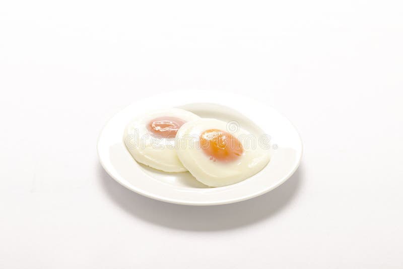 Dos huevos fritos imágenes de archivo libres de regalías Dos huevos fritos imágenes de archivo libres de regalías