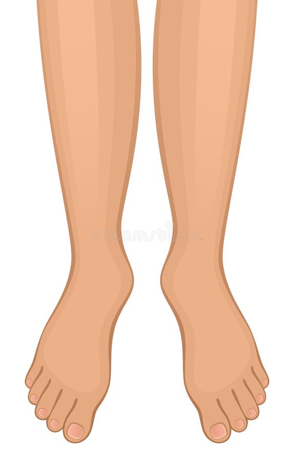 Dos pies desnudos libre illustration Dos pies desnudos libre illustration