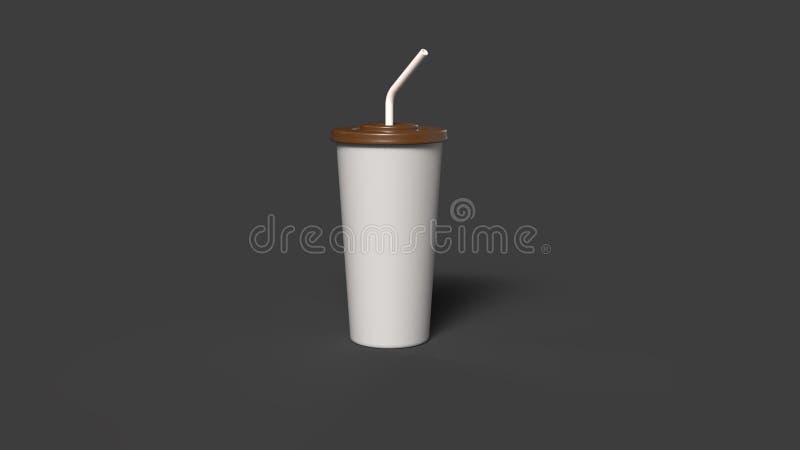Dose oder Kaffeeglas 3D-gerendert, fotorealistisches Bild isolierter Hintergrund vektor abbildung