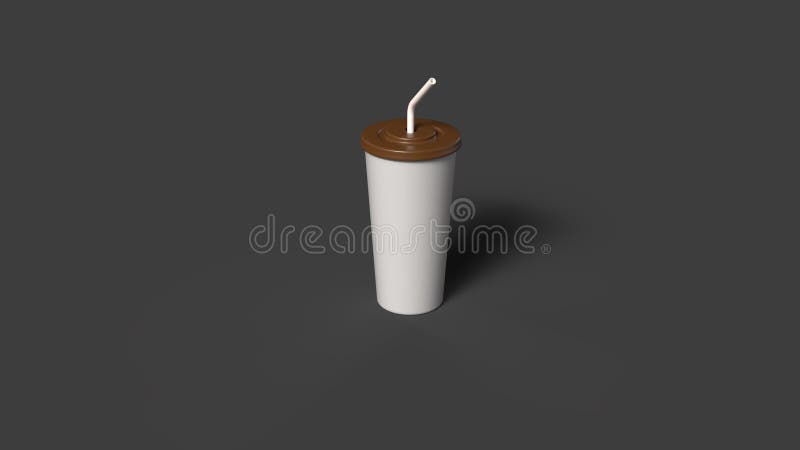 Dose oder Kaffeeglas 3D-gerendert, fotorealistisches Bild isolierter Hintergrund vektor abbildung