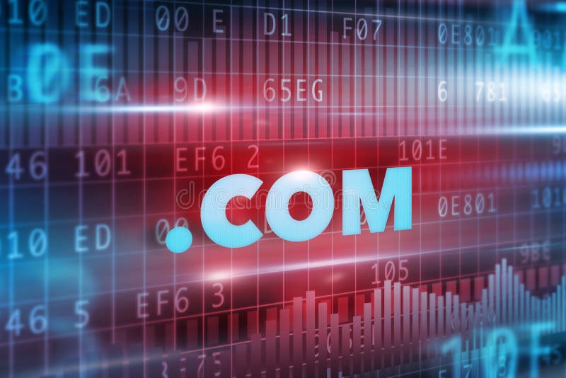 Dot com concept stock illustration. Illustration of concept 44888469