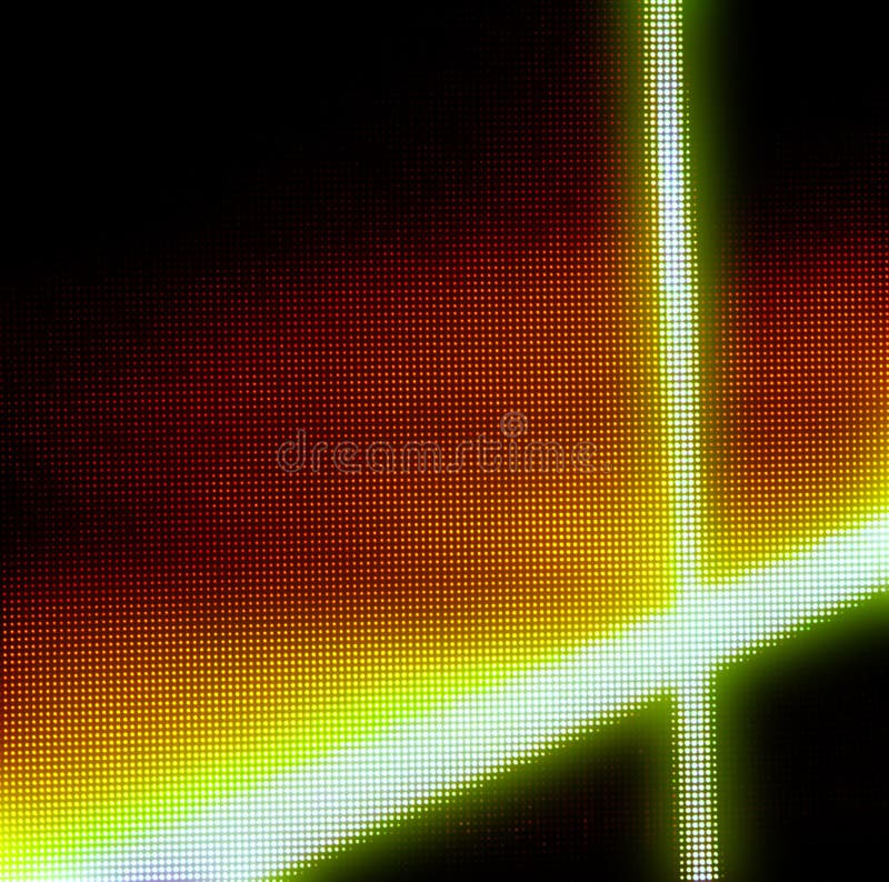 An image of a dot matrix video wall background