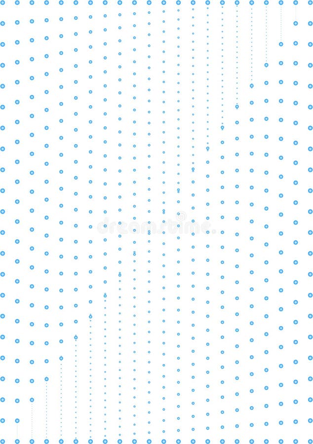 Dot perforation texture. Dots halftone seamless pattern. Fade shade gradient. royalty free illustration
