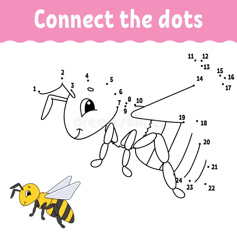 Dot to dot. Draw a line. Handwriting practice. Learning numbers for kids. Education developing worksheet. Activity page. Game for