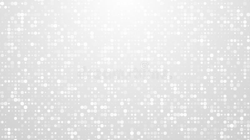 Dot white gray pattern gradient texture background. stock illustration