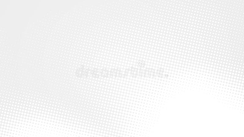 Dot white gray wave light technology texture background. stock illustration