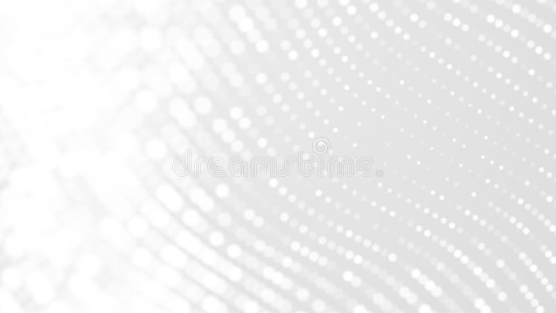 Dot white gray wave light technology texture background. royalty free illustration