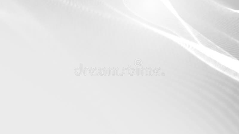 Dot white gray wave light technology texture background. royalty free illustration