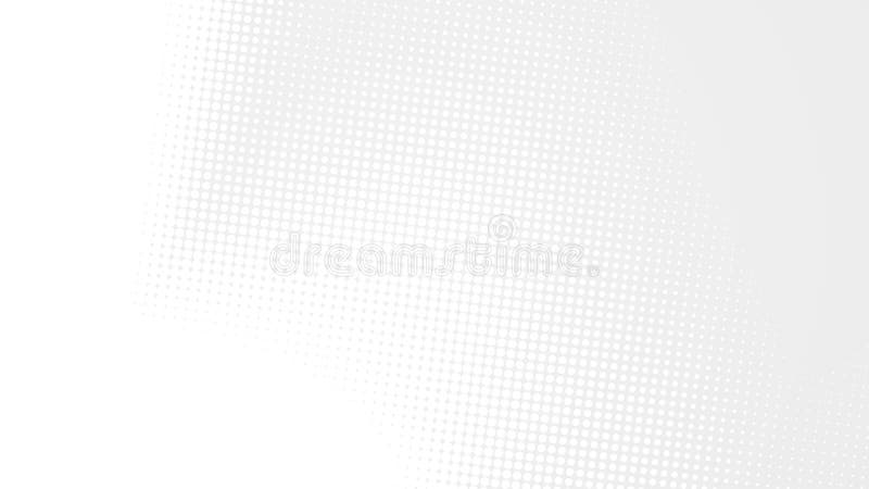 Dot white gray wave light technology texture background. vector illustration