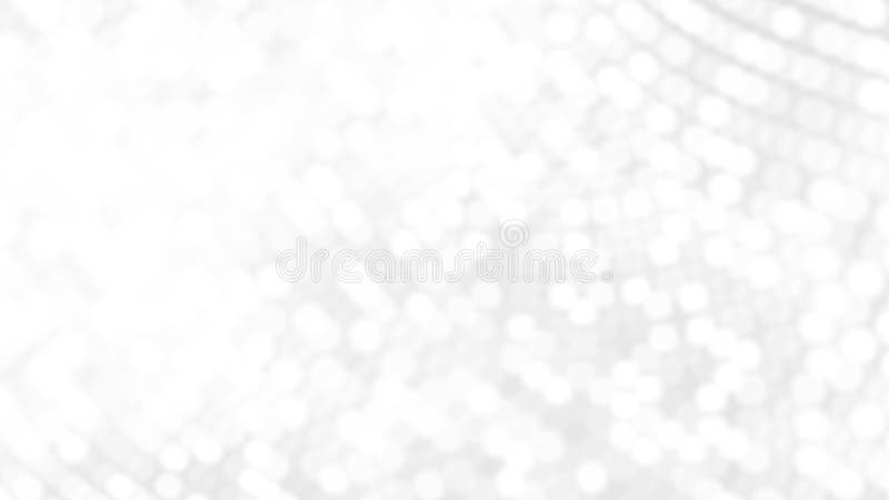 Dot white gray wave light technology texture background. vector illustration