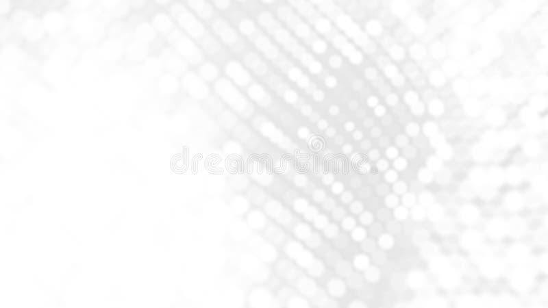 Dot white gray wave light technology texture background. vector illustration