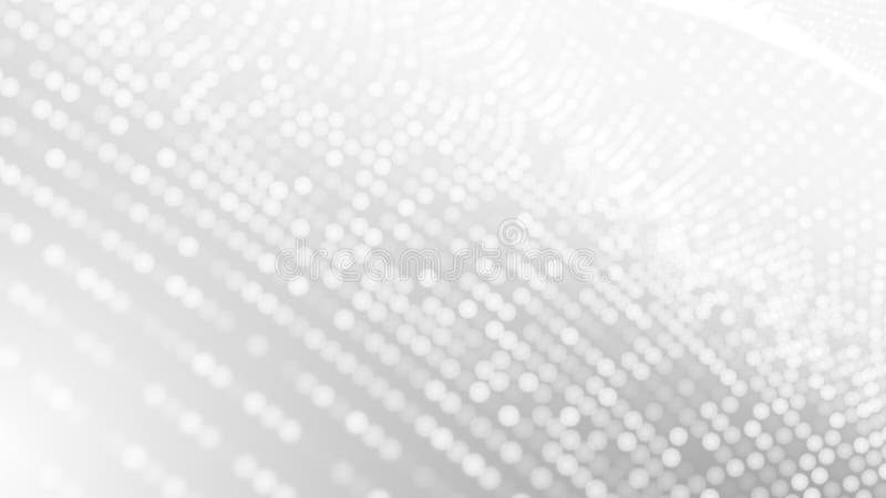 Dot white gray wave light technology texture background. royalty free illustration