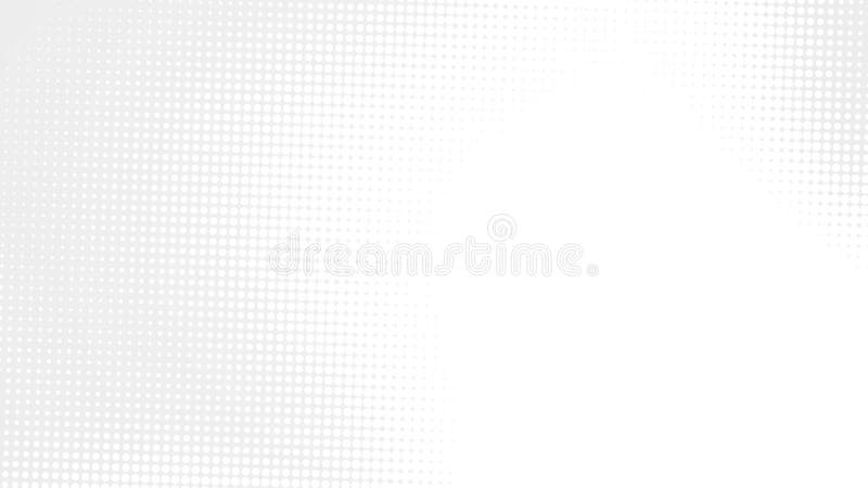 Dot white gray wave technology texture background. vector illustration