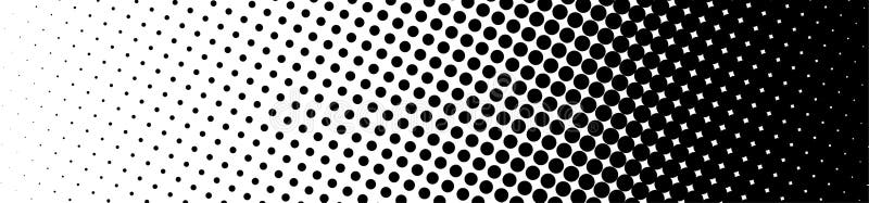 Dots background. Halftone dots seamless pattern. Polka dot pattern. Vector illustration royalty free illustration