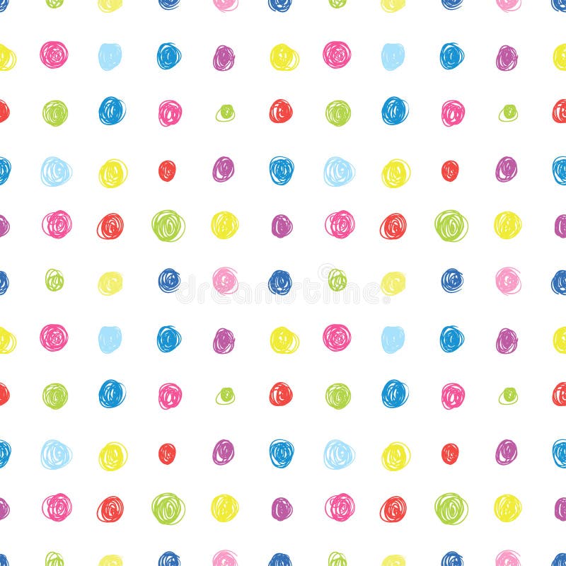 Dots seamless background