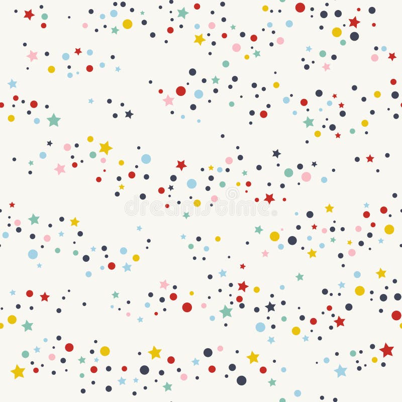 Dots and stars background stock vector. Illustration of dotted - 98630569
