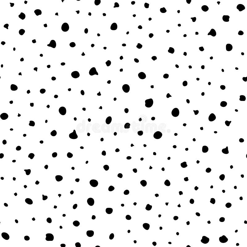 Dotted Black Ink Pattern stock illustration. Illustration of drawing ...