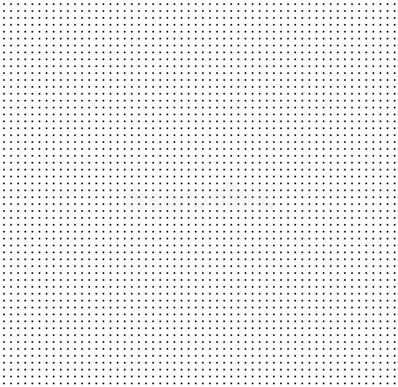 Dotted grid on white background. seamless pattern with dots. dot royalty free illustration